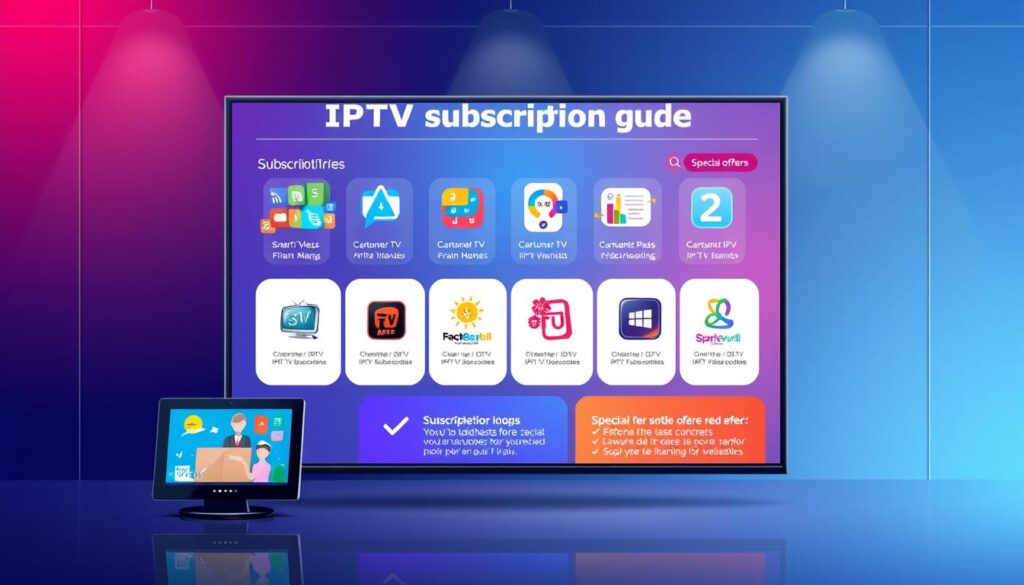 guide d'abonnement IPTV