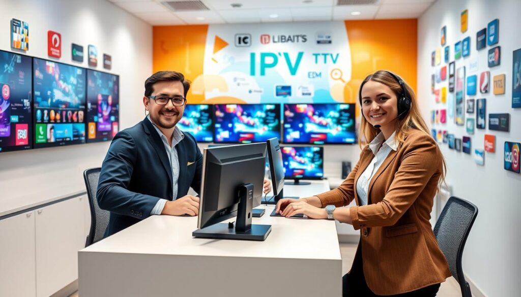 support client IPTV