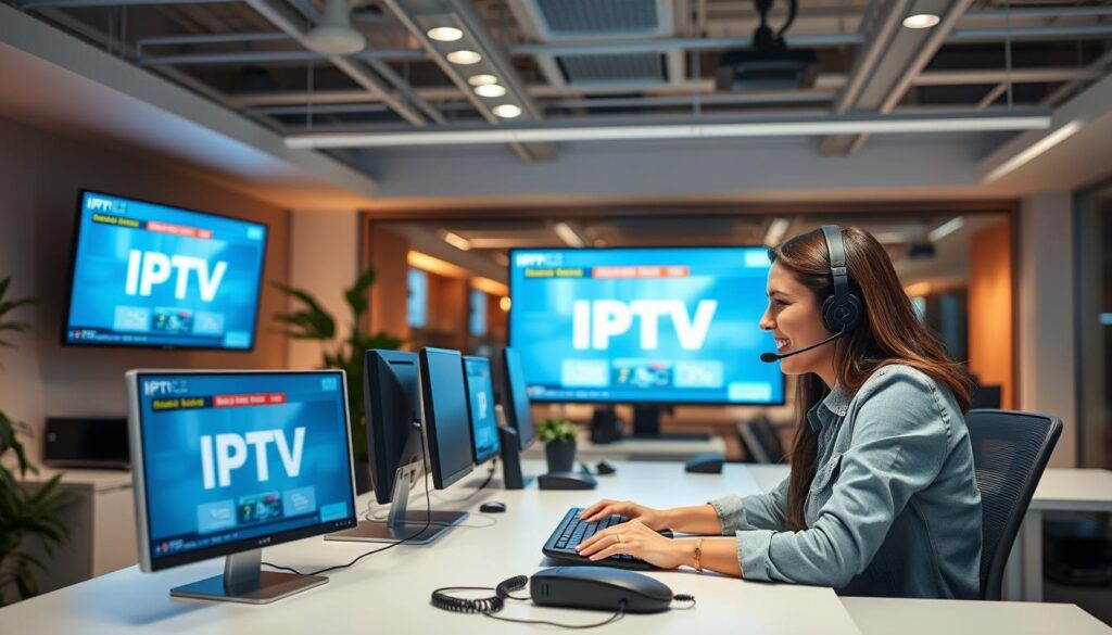 support client IPTV