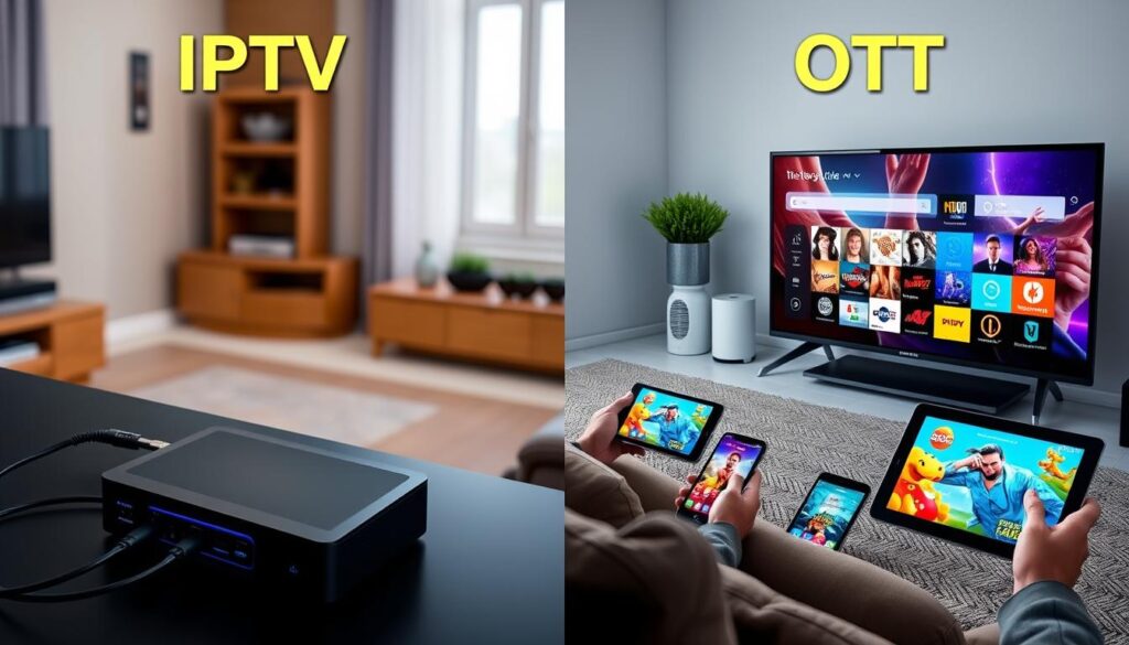 comparaison IPTV OTT